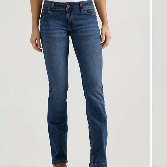 Wranglers WOMEN'S MID-RISE BOOTCUT JEAN size 28/5x36‎ new - Picture 5 of 5